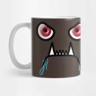 Angry Monster Face Mug